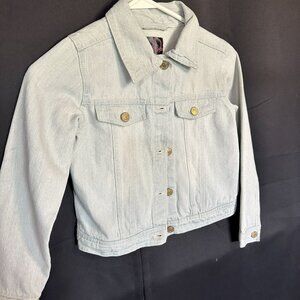 Kids Jean Jacket Chillipop sz 7/8